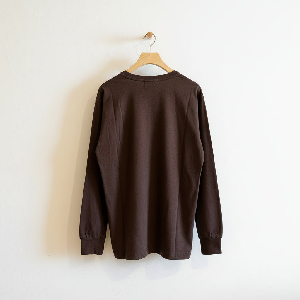 【gleam】ふにゃフロッキーロゴプリントロンT