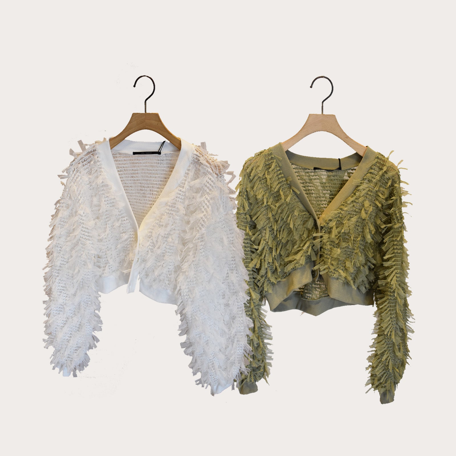 【花吹雪】エクリュ・チュールレースのモモンガカーディガン 花吹雪】エクリュ・チュールレースのモモンガカーディガン 花