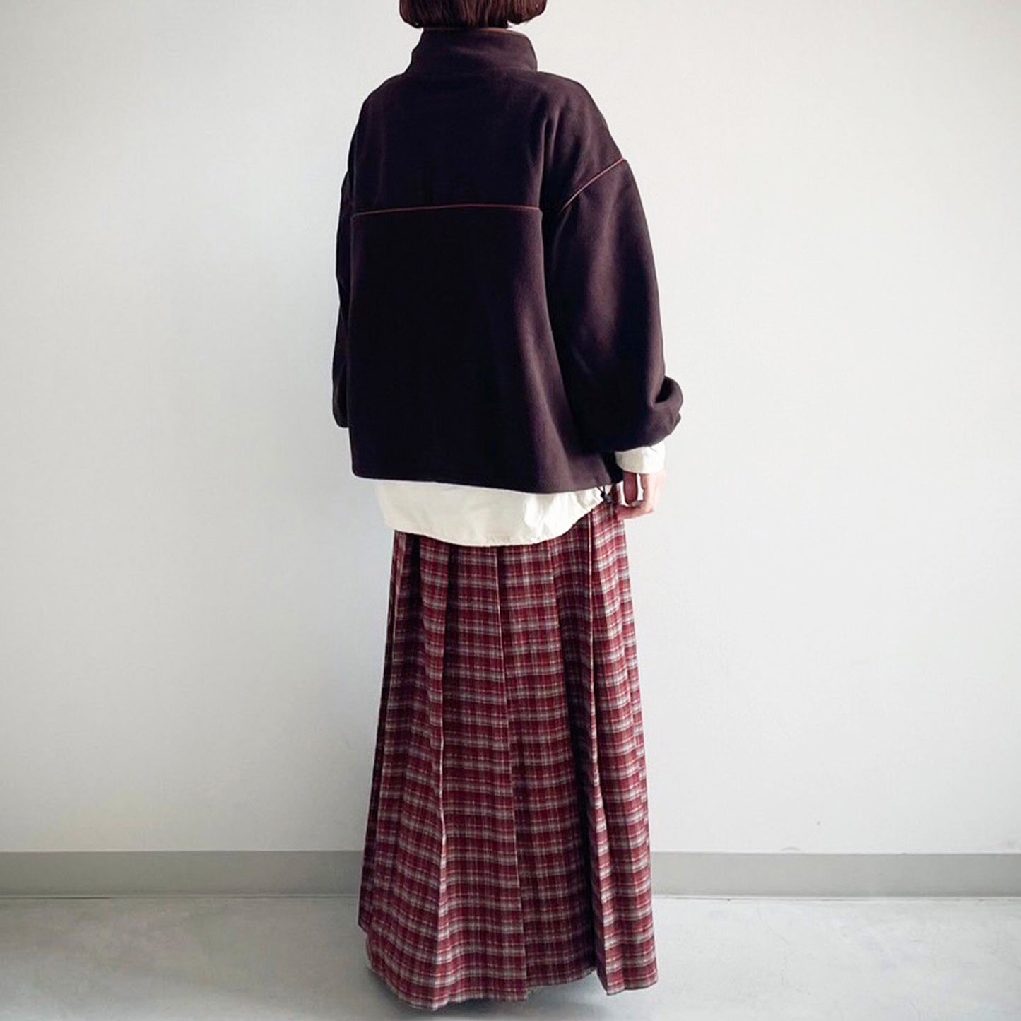 【gleam】フリースルーズプルオーバー